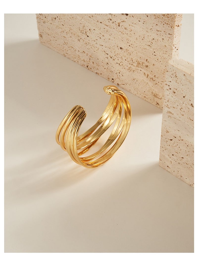 حقل إسوارة نصف دائرية مفتوحة بتصميم عصري وبسيط من أوروبا وأمريكا - Image 4